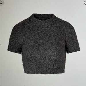 SKIMS Knit Cropped T-Shirt